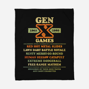 The Gen X Games-None-Fleece-Blanket-kg07