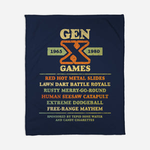 The Gen X Games-None-Fleece-Blanket-kg07