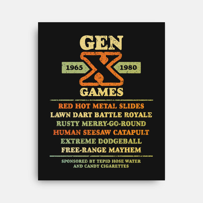 The Gen X Games-None-Stretched-Canvas-kg07