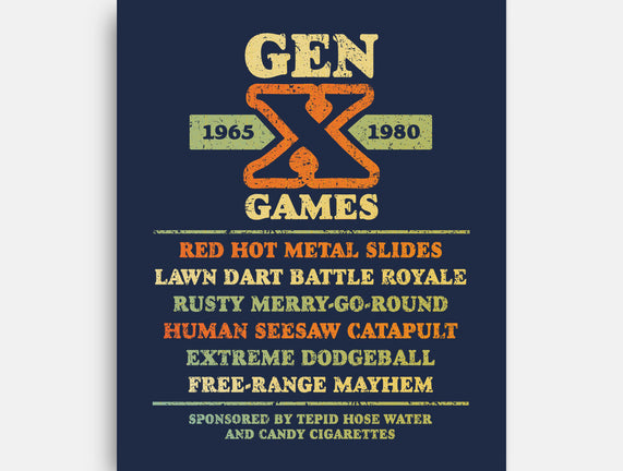 The Gen X Games