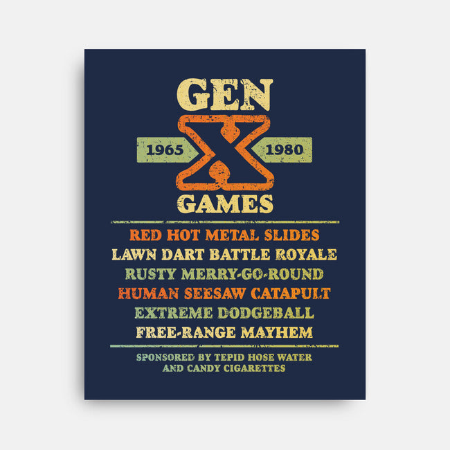The Gen X Games-None-Stretched-Canvas-kg07