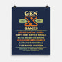 The Gen X Games-None-Matte-Poster-kg07