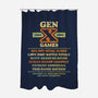 The Gen X Games-None-Polyester-Shower Curtain-kg07