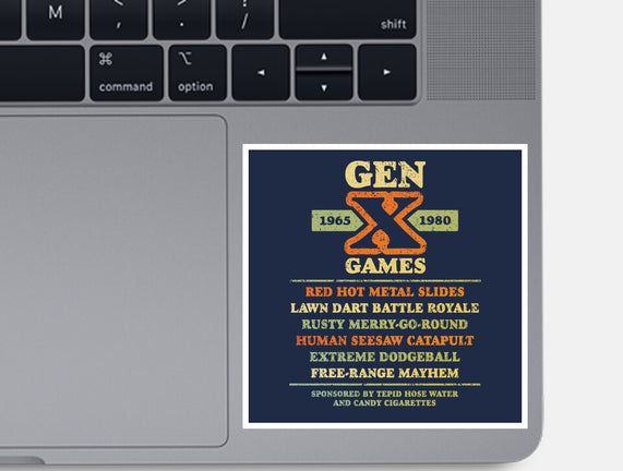 The Gen X Games