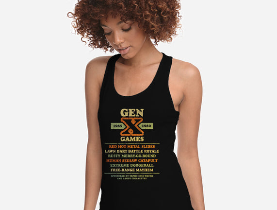 The Gen X Games
