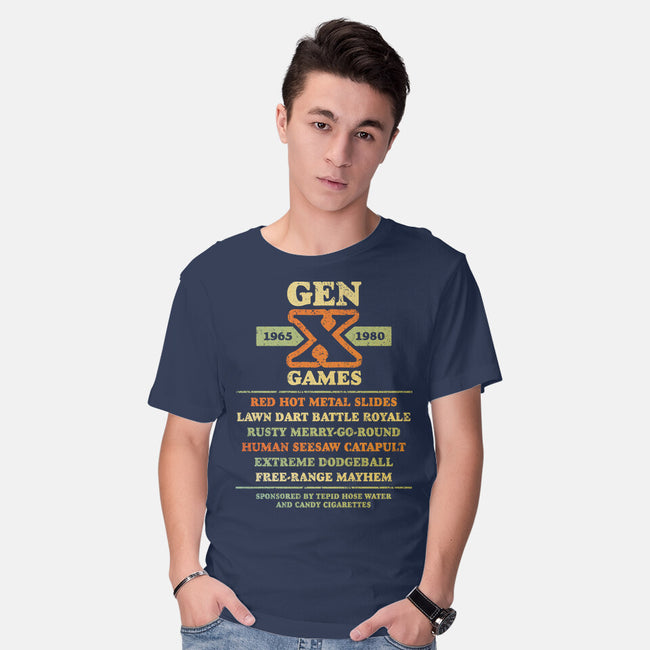 The Gen X Games-Mens-Basic-Tee-kg07