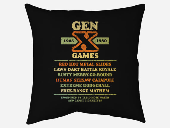 The Gen X Games