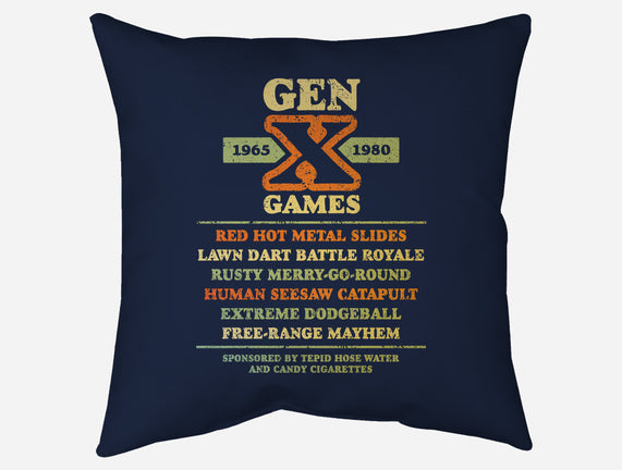The Gen X Games