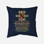 The Gen X Games-None-Removable Cover w Insert-Throw Pillow-kg07