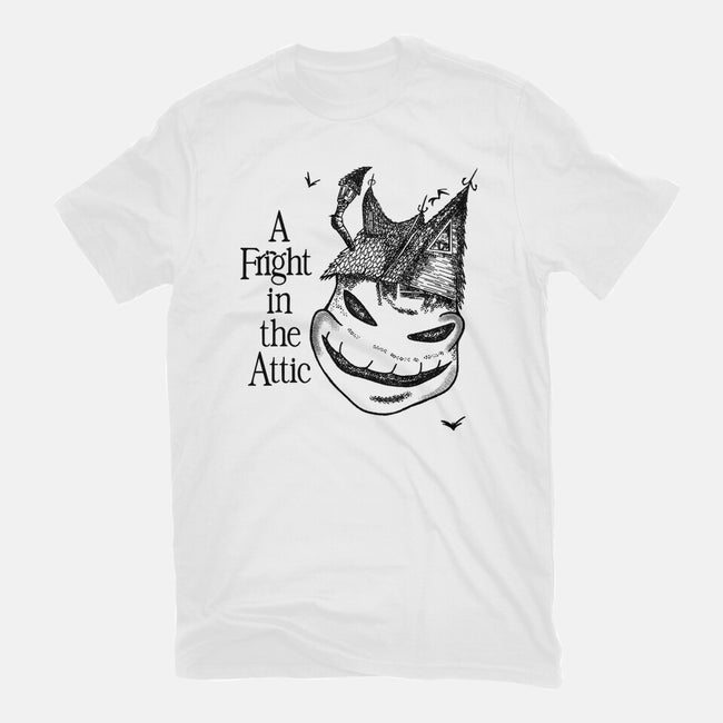 A Fright In The Attic-Womens-Fitted-Tee-SeamusAran