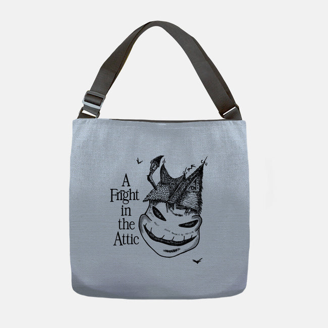A Fright In The Attic-None-Adjustable Tote-Bag-SeamusAran