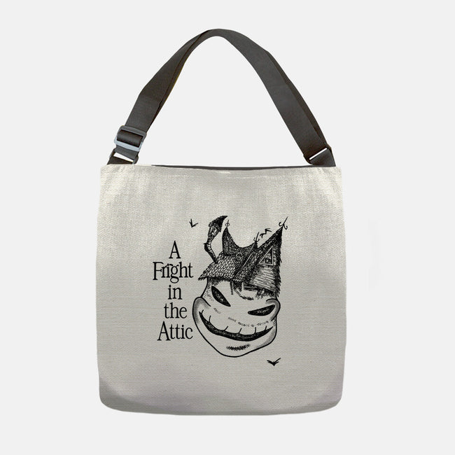 A Fright In The Attic-None-Adjustable Tote-Bag-SeamusAran