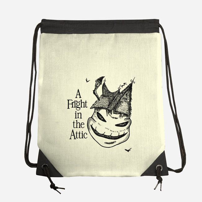 A Fright In The Attic-None-Drawstring-Bag-SeamusAran