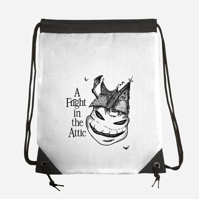 A Fright In The Attic-None-Drawstring-Bag-SeamusAran
