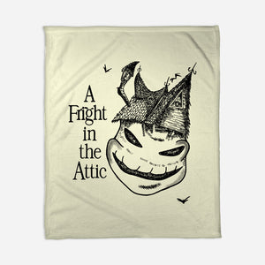 A Fright In The Attic-None-Fleece-Blanket-SeamusAran