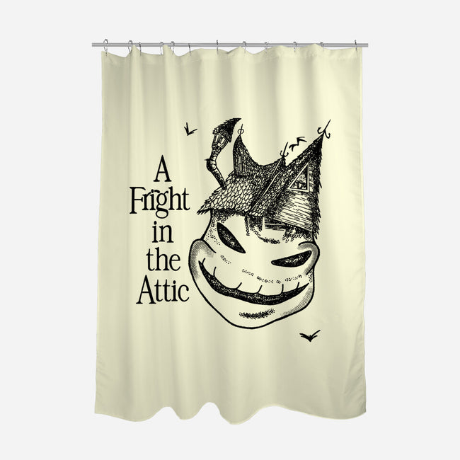 A Fright In The Attic-None-Polyester-Shower Curtain-SeamusAran