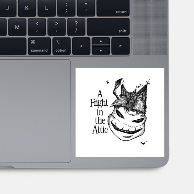 A Fright In The Attic-None-Glossy-Sticker-SeamusAran