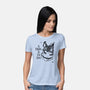 A Fright In The Attic-Womens-Basic-Tee-SeamusAran