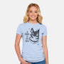 A Fright In The Attic-Womens-Fitted-Tee-SeamusAran