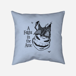 A Fright In The Attic-None-Removable Cover w Insert-Throw Pillow-SeamusAran