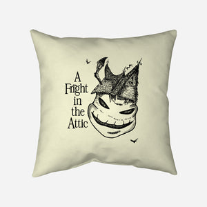 A Fright In The Attic-None-Removable Cover w Insert-Throw Pillow-SeamusAran