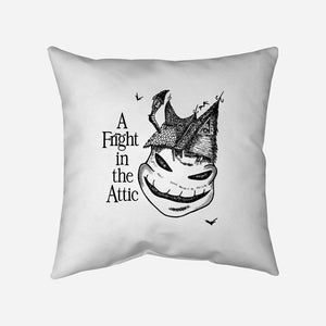 A Fright In The Attic-None-Removable Cover w Insert-Throw Pillow-SeamusAran