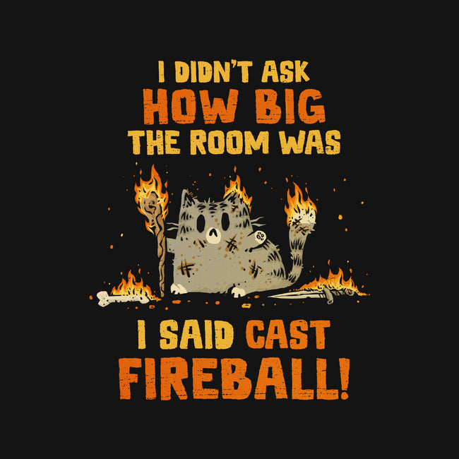 I Said Cast Fireball-Womens-Fitted-Tee-kg07