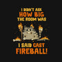 I Said Cast Fireball-Womens-Fitted-Tee-kg07