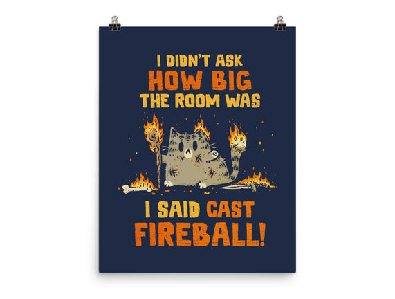 I Said Cast Fireball