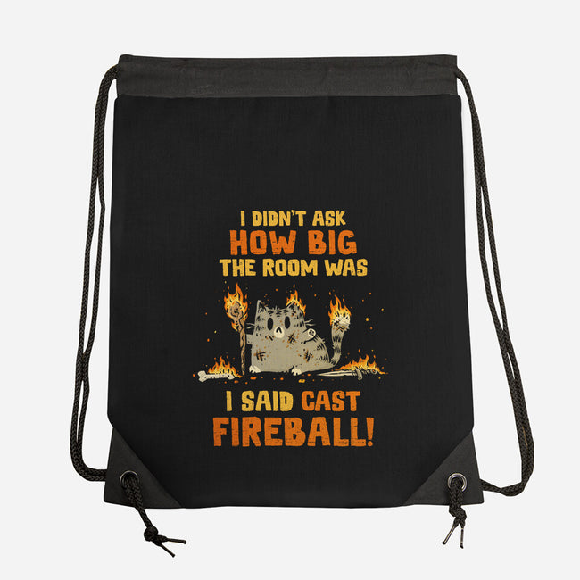 I Said Cast Fireball-None-Drawstring-Bag-kg07