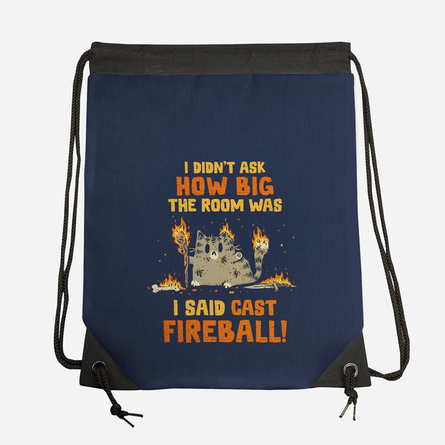 I Said Cast Fireball-None-Drawstring-Bag-kg07