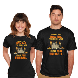 I Said Cast Fireball-Mens-Basic-Tee-kg07