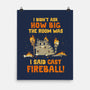I Said Cast Fireball-None-Matte-Poster-kg07