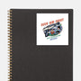 Duck Aim Shoot-None-Glossy-Sticker-glitchygorilla