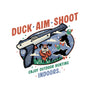 Duck Aim Shoot-Youth-Crew Neck-Sweatshirt-glitchygorilla