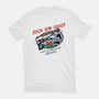 Duck Aim Shoot-Womens-Fitted-Tee-glitchygorilla