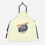 Duck Aim Shoot-Unisex-Kitchen-Apron-glitchygorilla