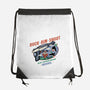 Duck Aim Shoot-None-Drawstring-Bag-glitchygorilla