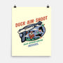 Duck Aim Shoot-None-Matte-Poster-glitchygorilla