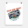Duck Aim Shoot-None-Matte-Poster-glitchygorilla