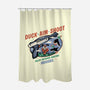 Duck Aim Shoot-None-Polyester-Shower Curtain-glitchygorilla
