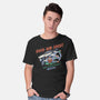 Duck Aim Shoot-Mens-Basic-Tee-glitchygorilla