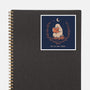 The Reading Ghost-None-Glossy-Sticker-dfonseca