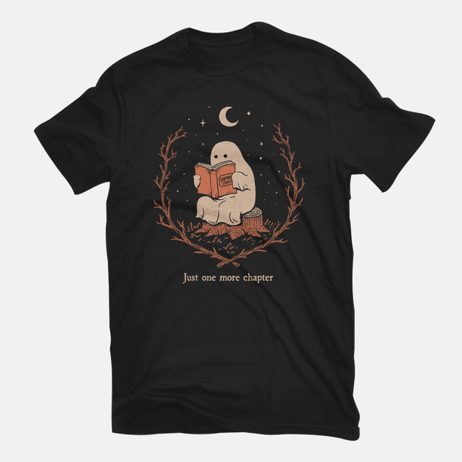 The Reading Ghost-Unisex-Basic-Tee-dfonseca