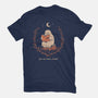 The Reading Ghost-Unisex-Basic-Tee-dfonseca