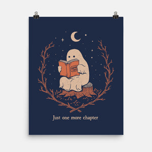 The Reading Ghost-None-Matte-Poster-dfonseca