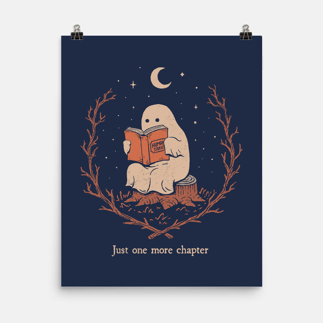 The Reading Ghost-None-Matte-Poster-dfonseca