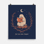 The Reading Ghost-None-Matte-Poster-dfonseca