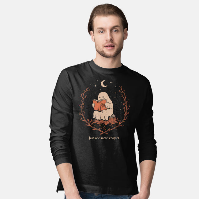 The Reading Ghost-Mens-Long Sleeved-Tee-dfonseca