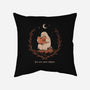 The Reading Ghost-None-Removable Cover w Insert-Throw Pillow-dfonseca